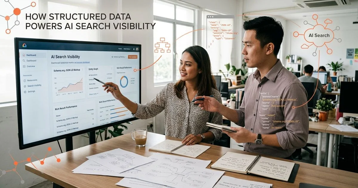 How structured data powers AI search visibility