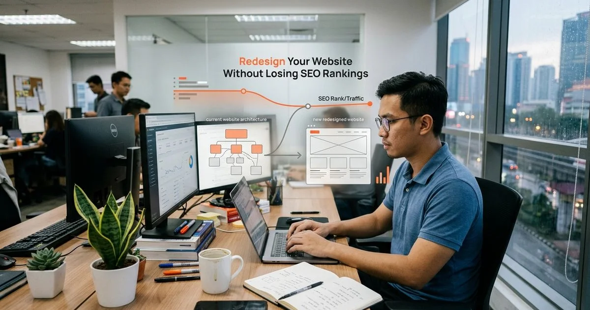 How to redesign your website without losing SEO rankings