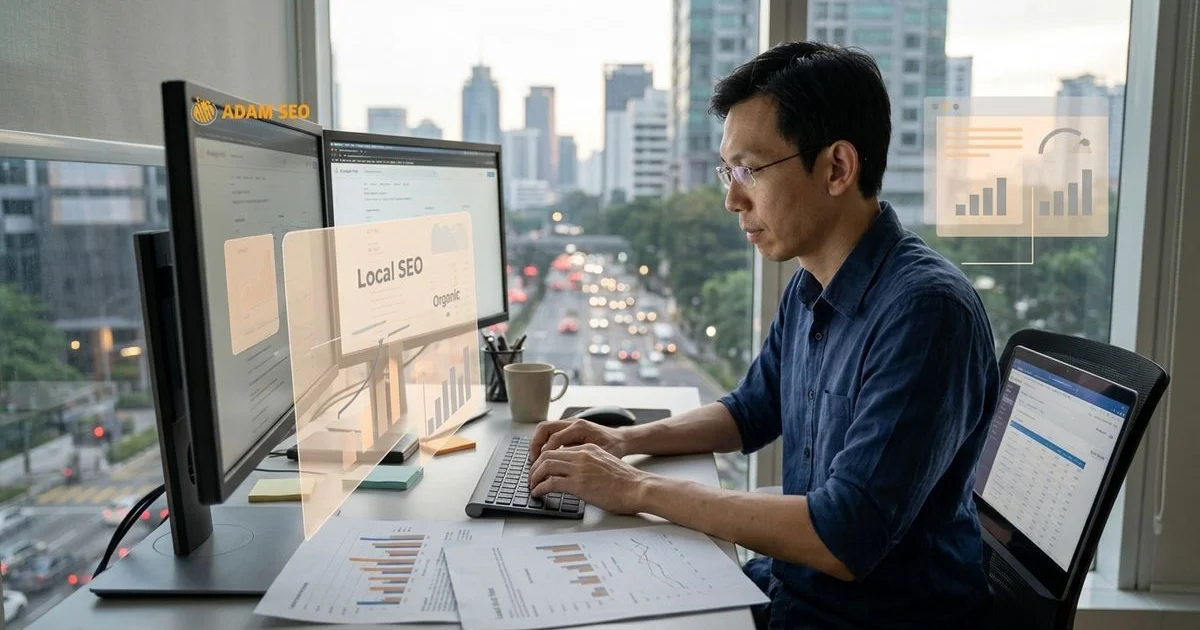 Local SEO versus organic SEO comparison