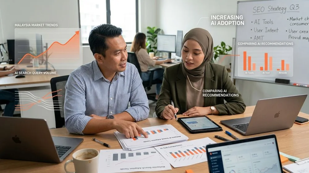 AI search adoption trends in Malaysia