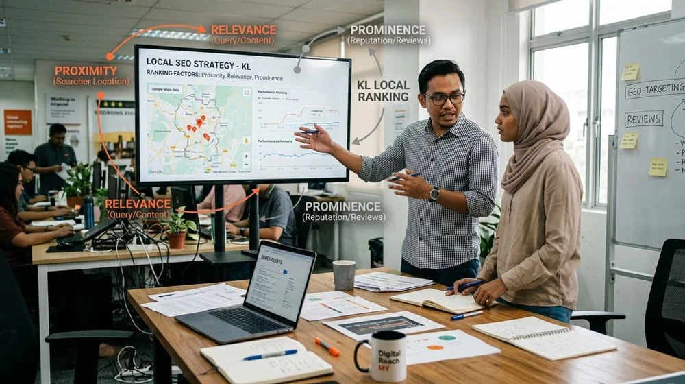 Local SEO ranking factors: proximity, relevance, and prominence