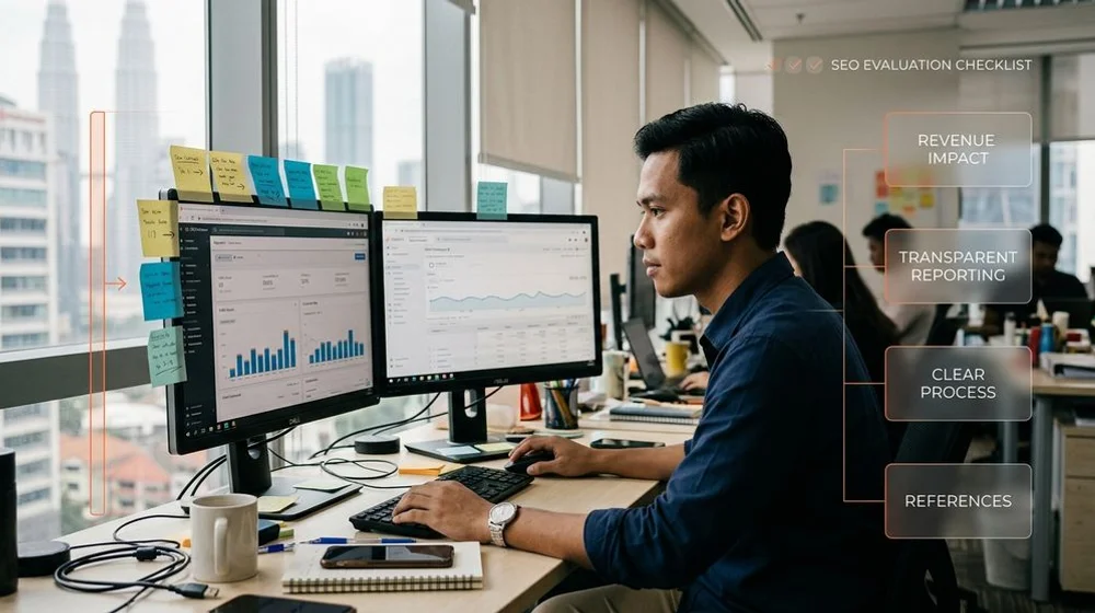 An evaluation checklist for shortlisting SEO agencies